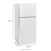 Cargar imagen en el visor de la galería, WHIRLPOOL Blanca 18.2' Nevera Top Mount