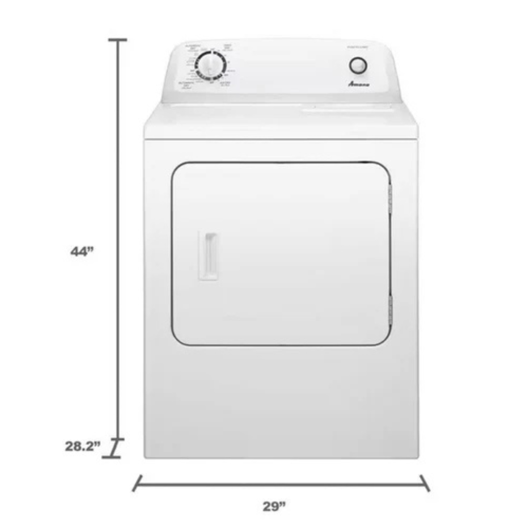 AMANA Secadora 6.5' Gas Carga Frontal