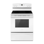 AMANA Blanca 30" Estufa Eléctrica