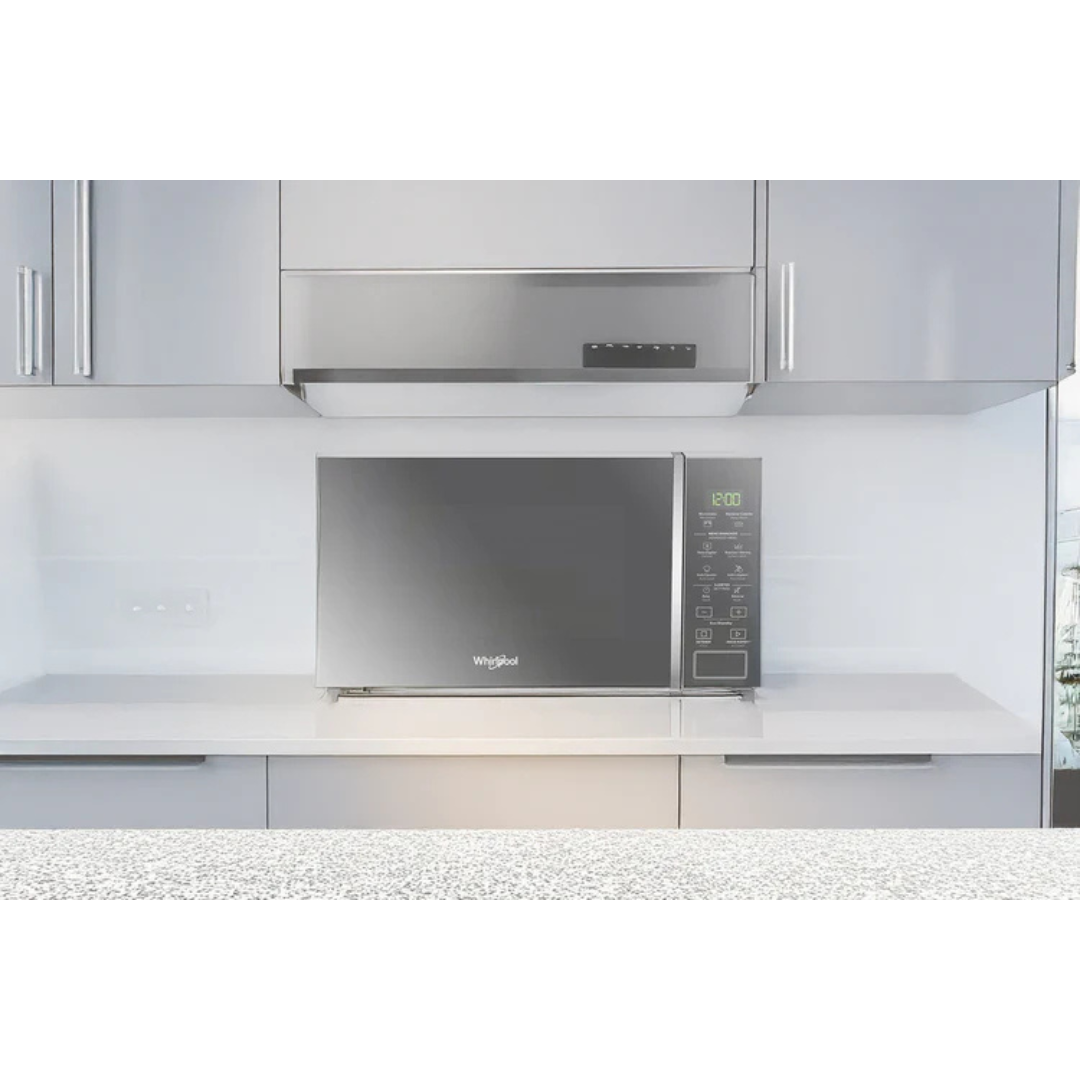 WHIRLPOOL Plata gris 0.7' Microonda Tope 700W