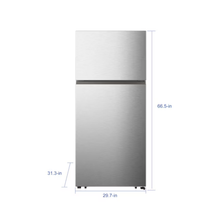 Cargar imagen en el visor de la galería, HISENSE Stainless Steel 18' Nevera Top Mount
