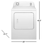 AMANA Secadora 6.5' Gas Carga Frontal