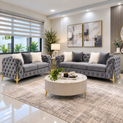 6084 Sofa & Love Seat