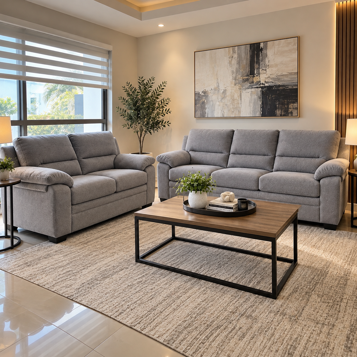 8101 Sofa & Love Seat